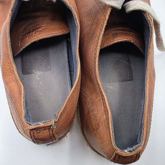 Converse Jack Purcell Mens size 13 Brown Leather Sneaker Shoes Casual Walking - Picture 7 of 13